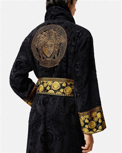 versace medusa robe|Unisex Bathrobes & Robes .